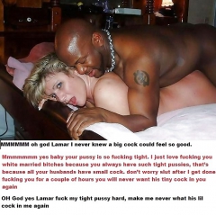 Cuckold Captions made by a cuckold