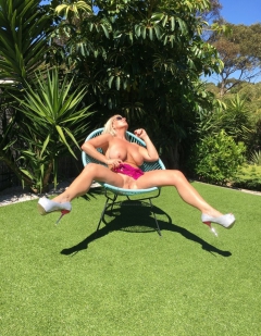 in the garden