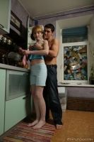 Innocent-looking teen Nadya gets