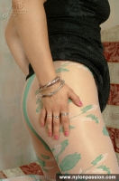 Patterned nylon