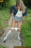 Footpath piss