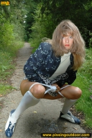 Footpath piss