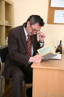 A new teacher appeared