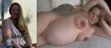 dressed undressed pregnant cumonbee