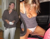 mature sluts dressed undressed