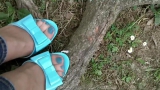 Blue feet