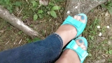Blue feet