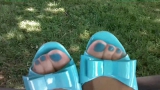 Blue feet