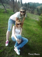 18yo Teens outdoors