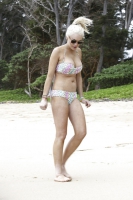 Lindsay Lohan - In Bikini at the beach in Hawaii