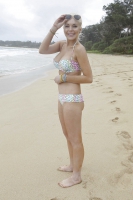 Lindsay Lohan - In Bikini at the beach in Hawaii