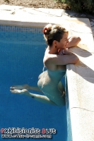 Flashing nude in my friend\'s house
