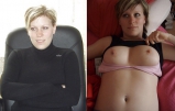 Teens dressed undressed Before and after