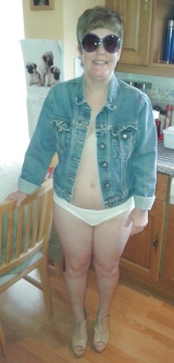 Big white knickers