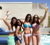 Friends at the party. what sluts