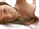 Teen with hairy pussy in stockings