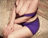 SAG - Geile Euter im lila Stretchdress 02