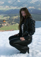 Leather babes who get me really horny!