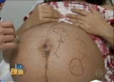 Body Writing - pregnant