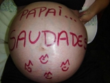 Body Writing - pregnant