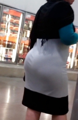 Spying Mature Big Butt - Ass Voyeur - Candid Booty