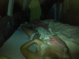 Une allemande en camping-car la main dans le sac...