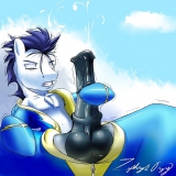 Latex Pony and Furry