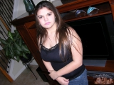 Chubby BBW Teen Shows Big Plump Ass