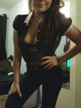 Hot hipster nude selfie set - showing off self shots