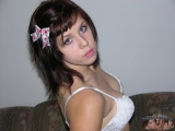 Hot Emo Teen Shows Butthole
