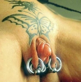 extreme pussy piercing