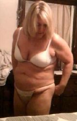 bra, panties and thong