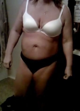 bra, panties and thong