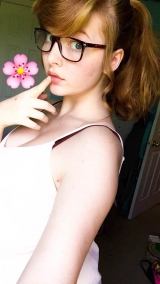 Redhead naked selfie teen - ginger hottie gets nude for self