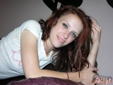 Redhead Spreading Nude