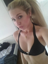 Skinny chav teen selfies - blonde slag naked pics