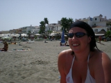 SILF holly harris on holiday