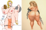 BBW cartoon fantasies