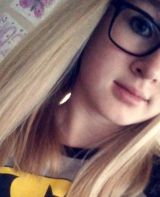 Naked geeky blonde teen - nerdy girl nude selfies