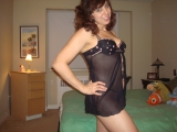 SEXY BLACK LINGERIE