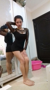 Sheraine Pornstar Wear Hot Black Dress