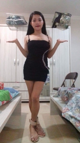 Sheraine Pornstar Wear Hot Black Dress