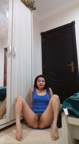 Sheraine Pornstar Looking Hot Blue Short Dress