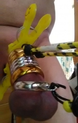 extrem balls bondage strecht