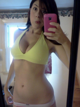 USA woman boobs pussy selfie