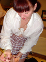 Slut dresses sexy for fun cumshots