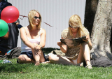 MATURE LADIES OUTDOORS