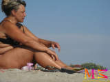 bbw granny and milf beach candid