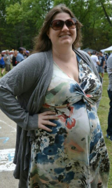 Mature ladies braless cleavage pokies