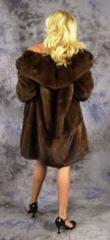 my professional photo shoot to sponsor a fur company